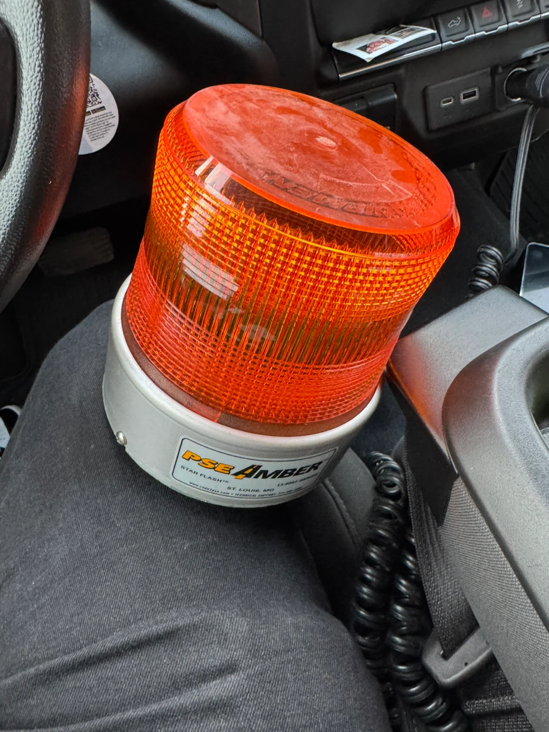 PSE Amber Strobe Beacon Light - photo 2
