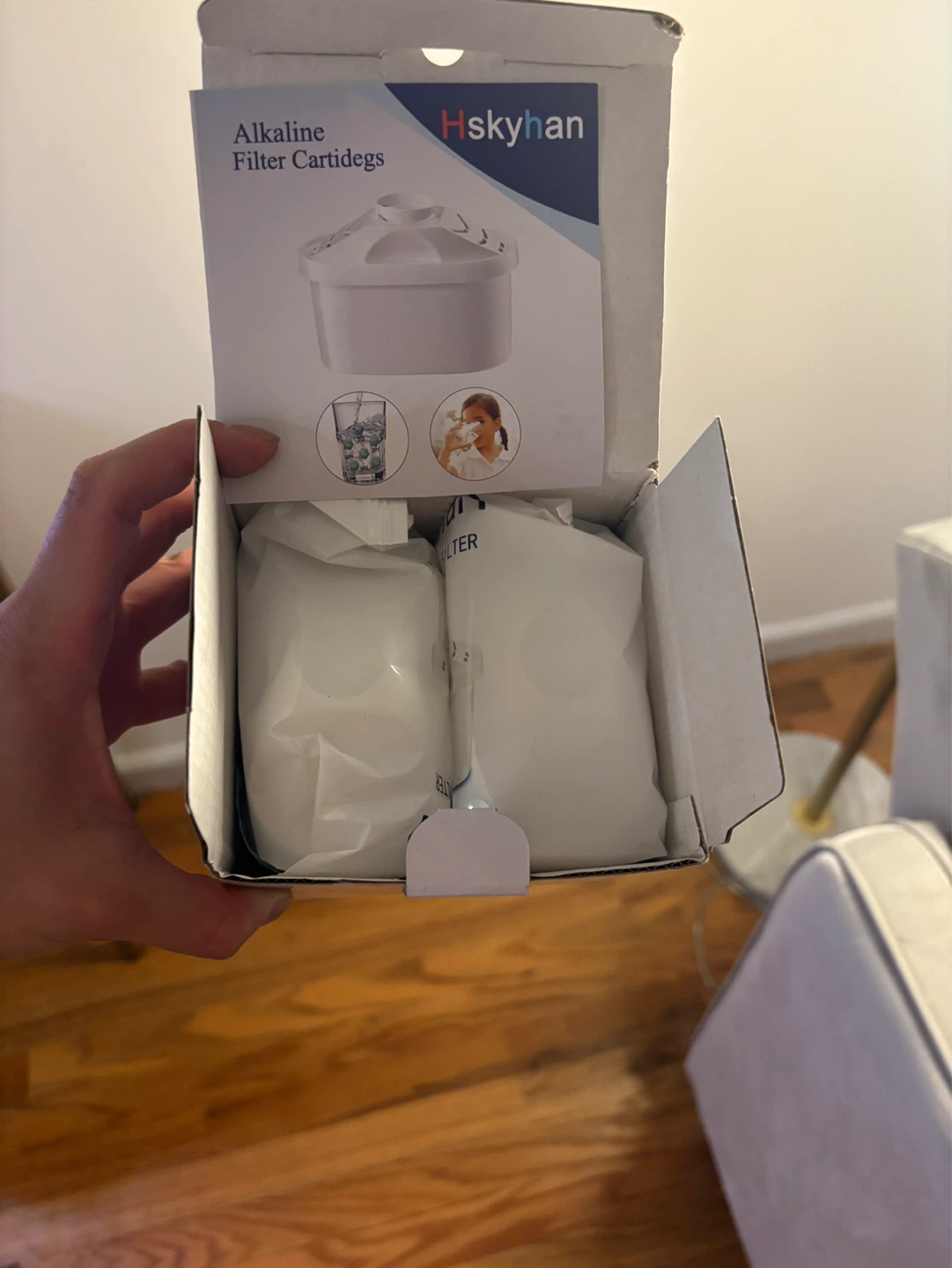 (Free) NEW Hskyhan Alkaline Water Filter Cartridges (2-Pack) - photo 2