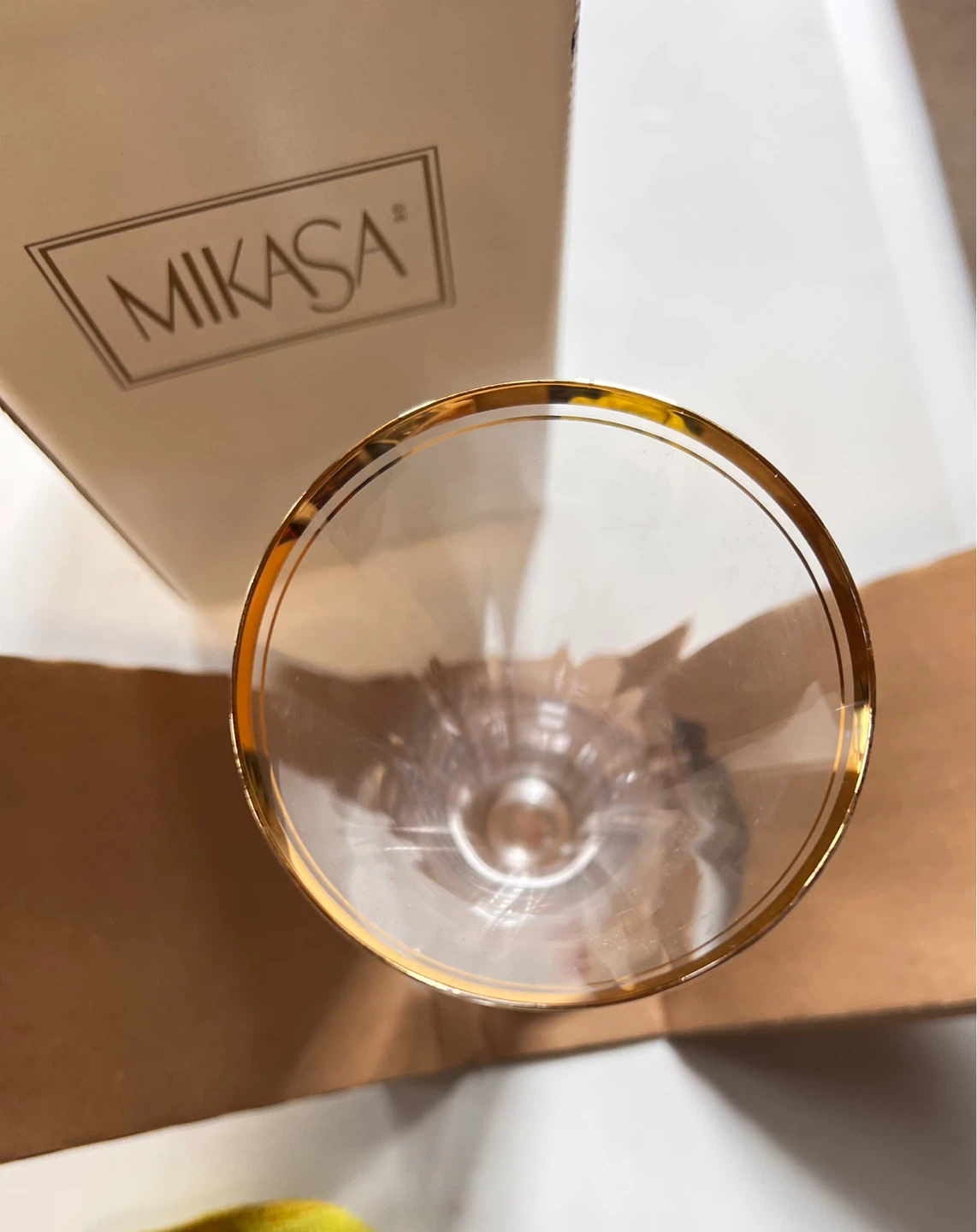 Mikasa Jamestown Gold Bud Vase - photo 3