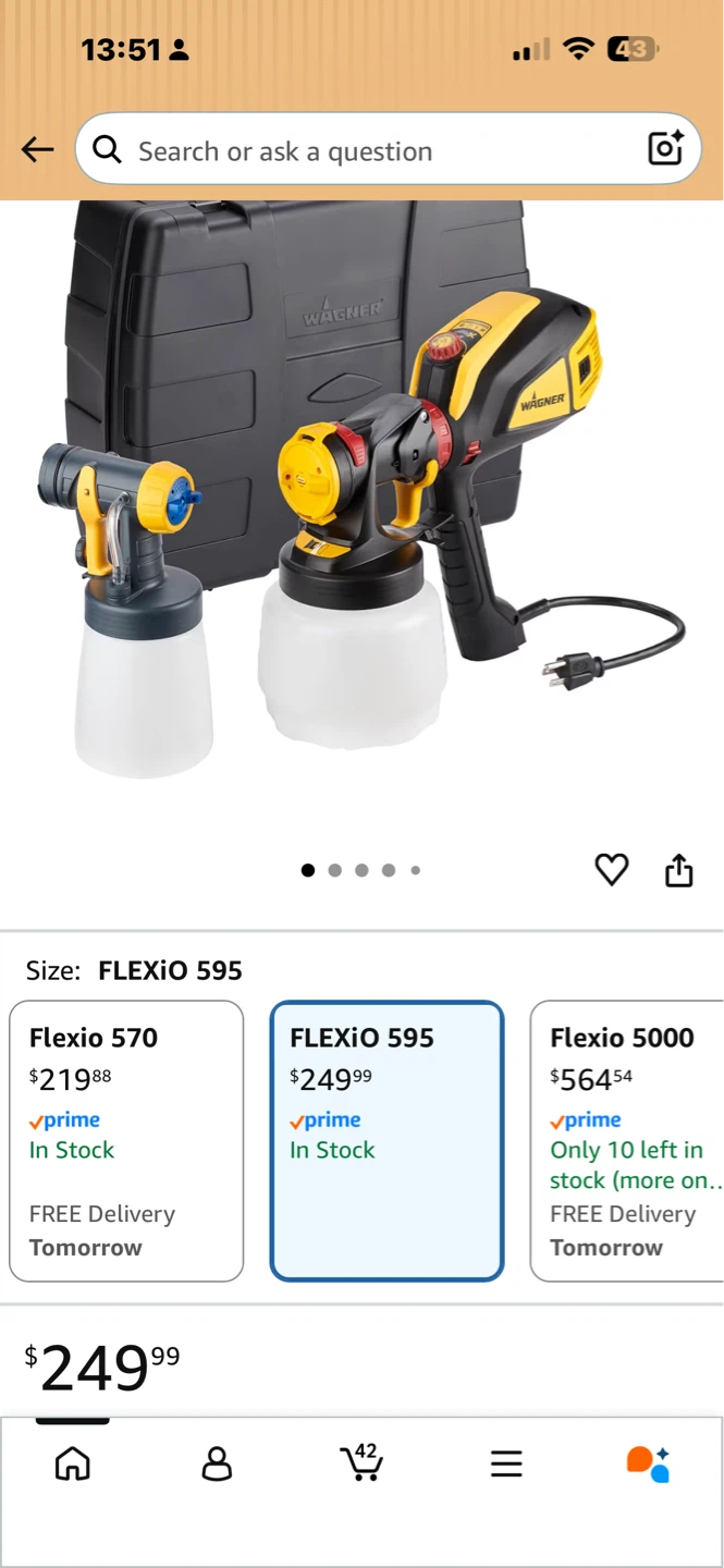 Wagner FLEXiO 595 Paint Sprayer