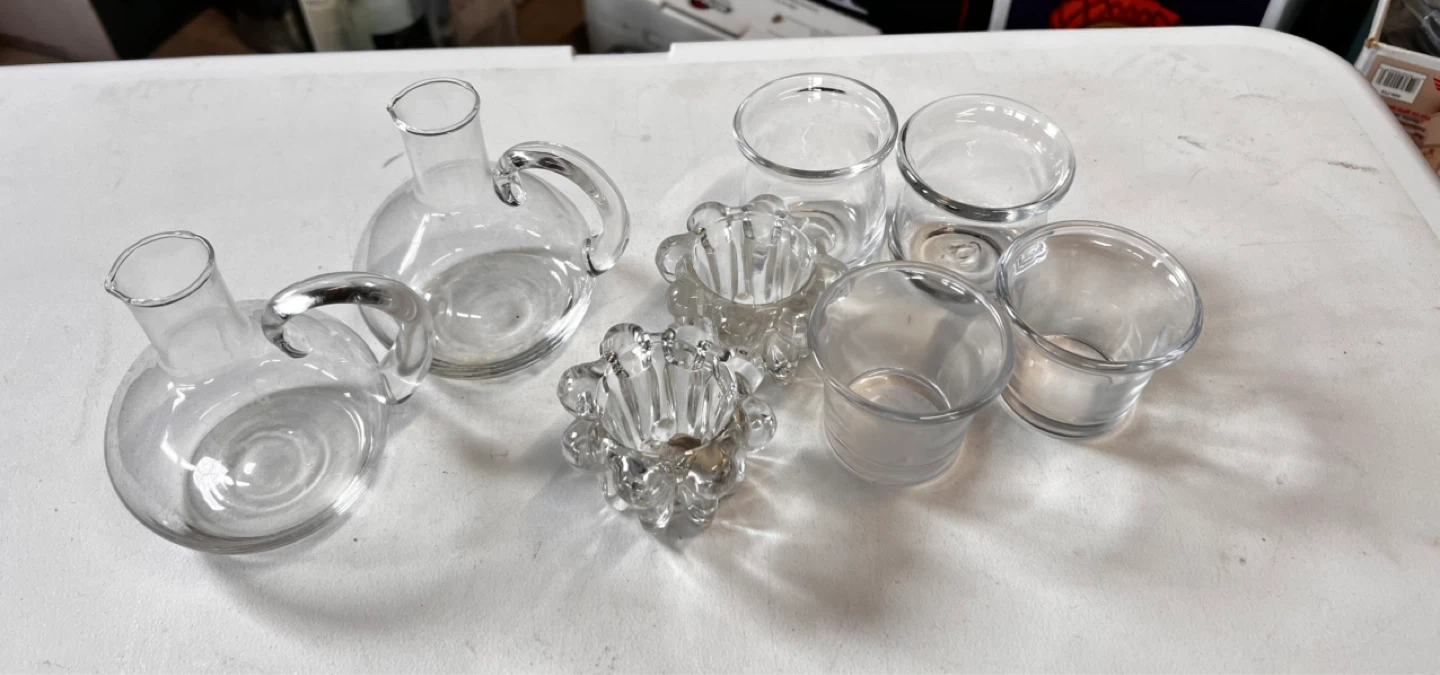 Glass Vases and Candle Holders - photo 5