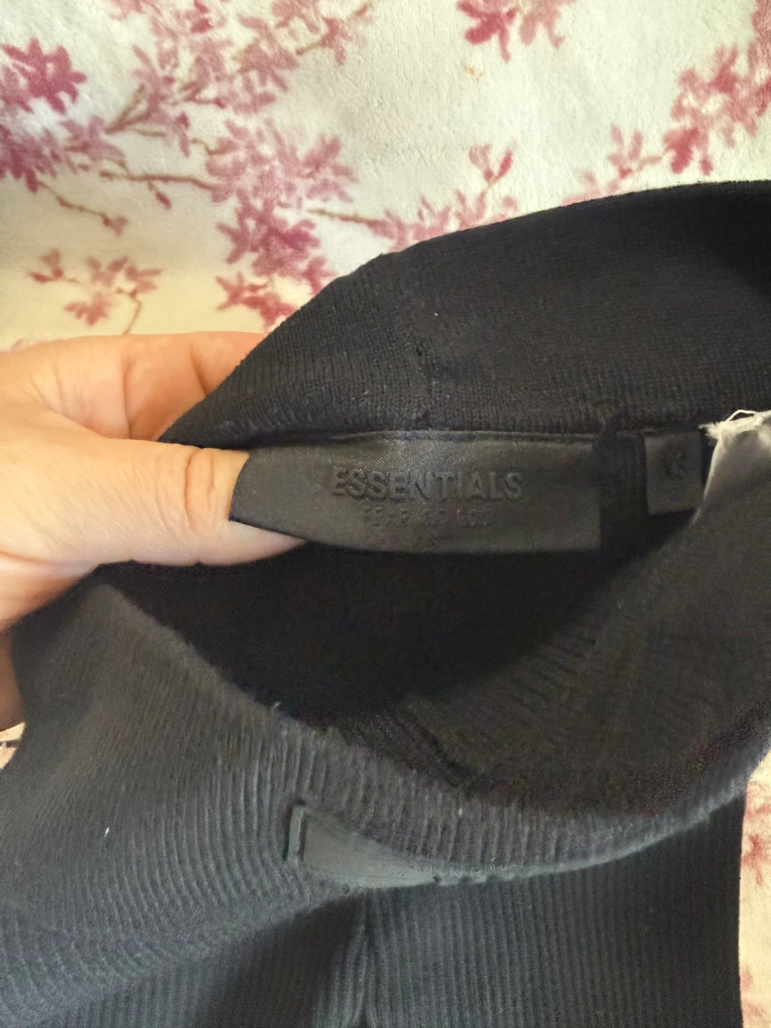 ESSENTIALS Fear of God Black Ribbed shorts XS - photo 4