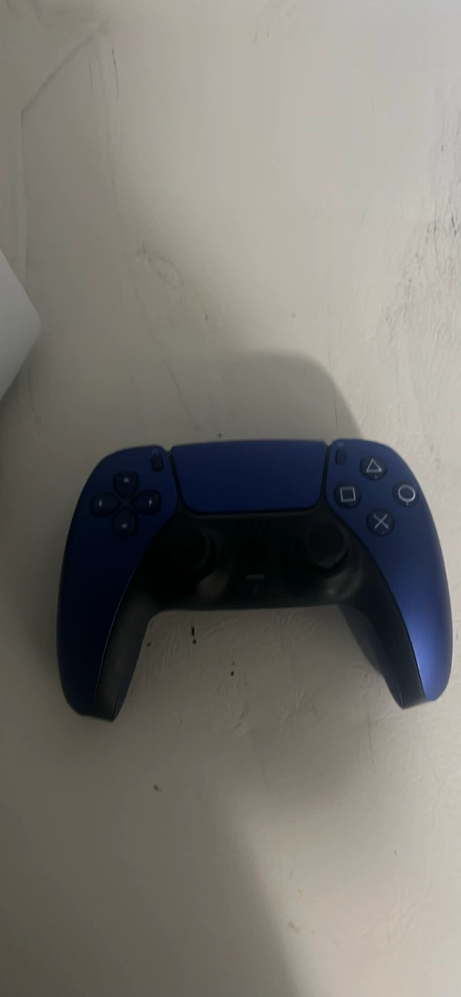 Sony PlayStation 5 Console with Blue Controller - photo 3
