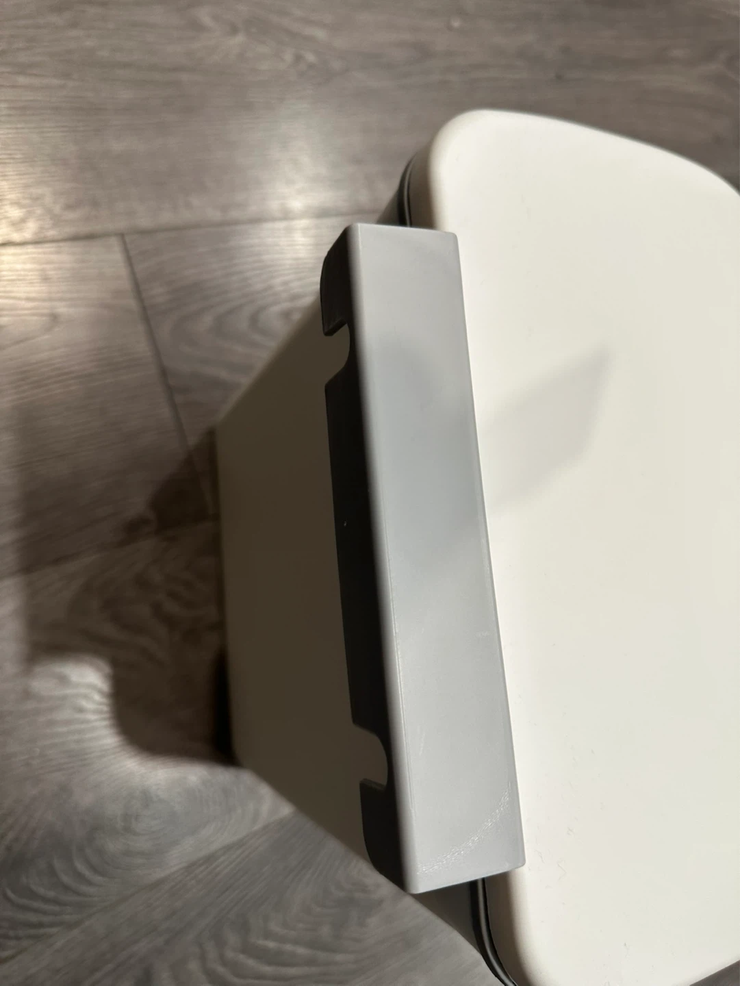 White Kitchen Bin with Lid - photo 3