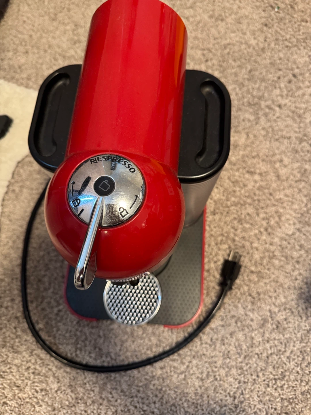 Nespresso Essenza Mini Coffee Machine - Red