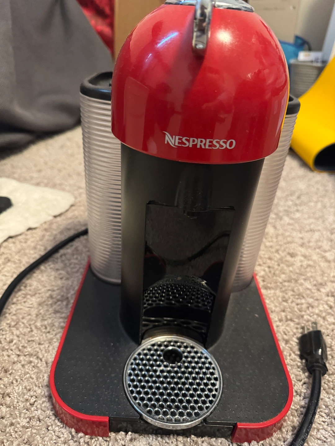 Nespresso Essenza Mini Coffee Machine - Red - photo 2