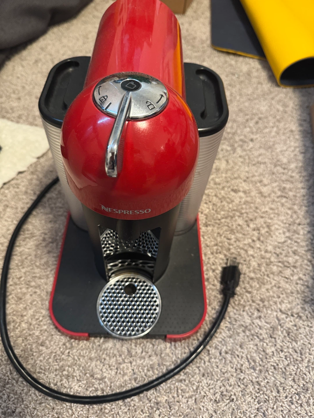 Nespresso Essenza Mini Coffee Machine - Red - photo 4