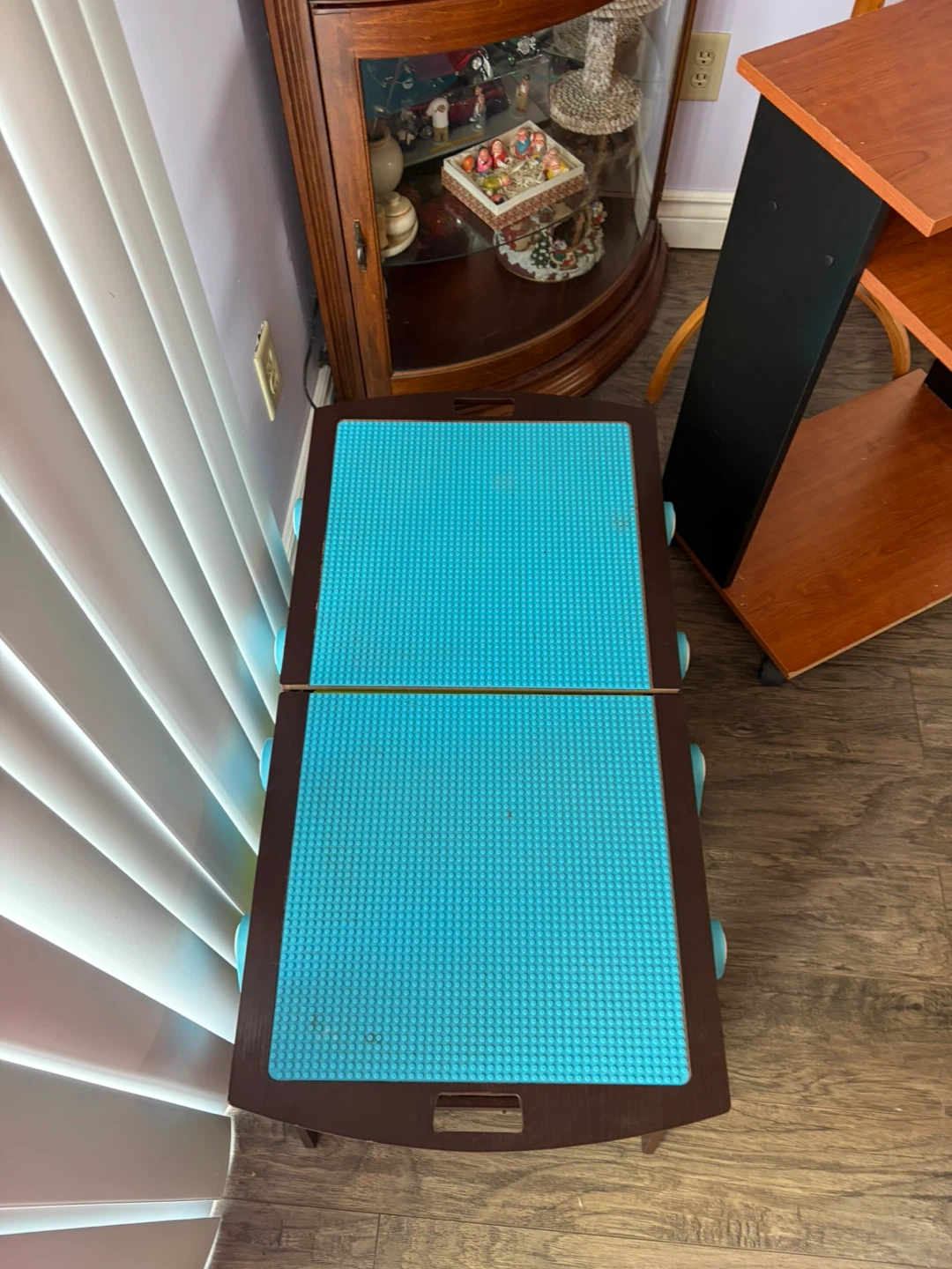 KidKraft Building Block Activity Table with Storage Bins