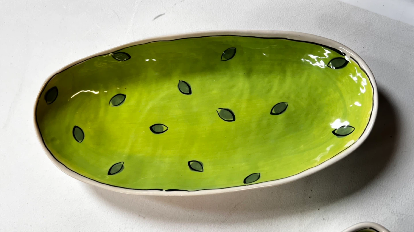 Dotti Potts Ceramic Serving Dish and Bowl Set - photo 4