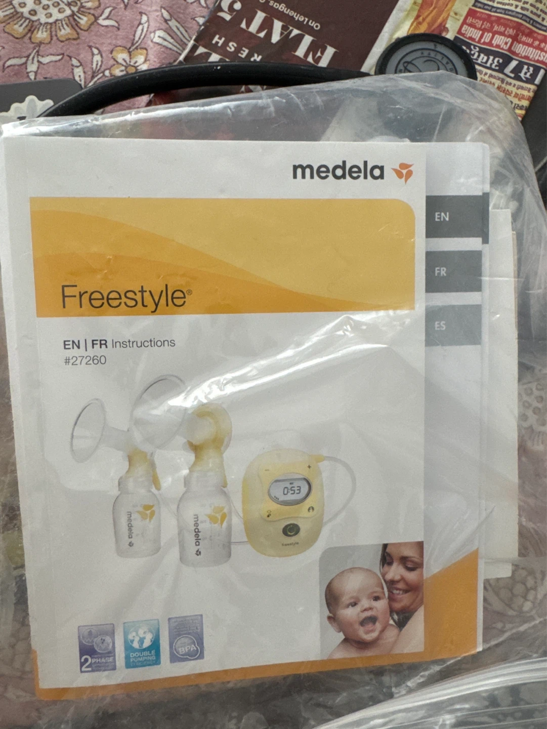Medela Pump in Style Breast Pump plus lactation supports - photo 3