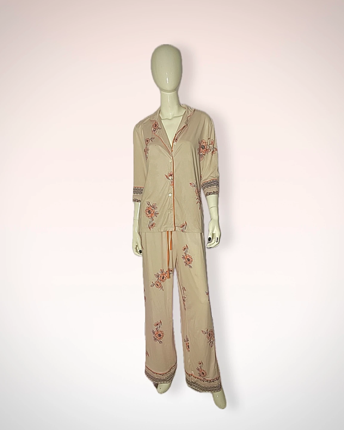 Women's Floral Pajama Set