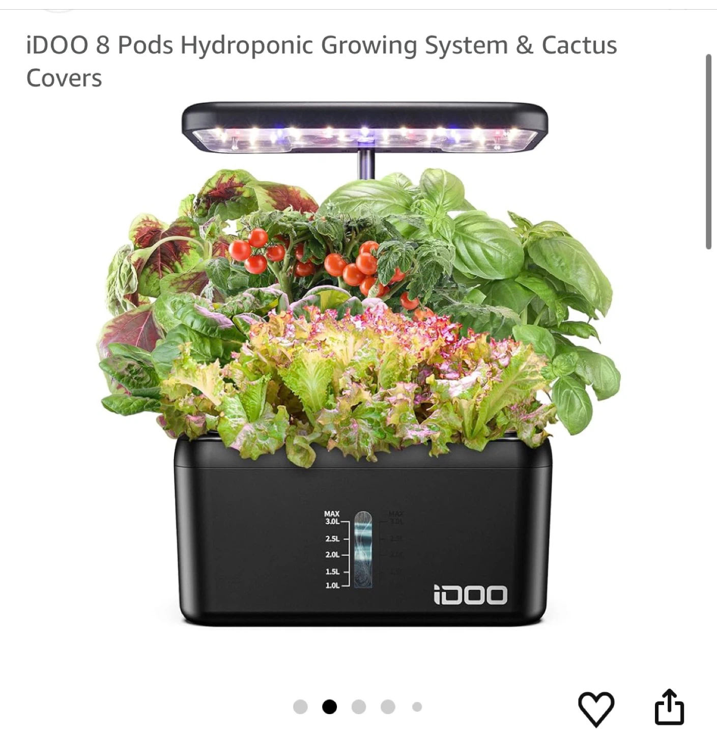 iDOO Smart Bloom 8 Pods Hydroponic Growing System