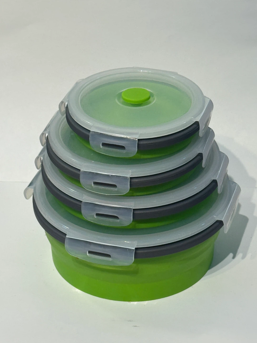 Set of 8 Silicon Collapsible Tupperwear