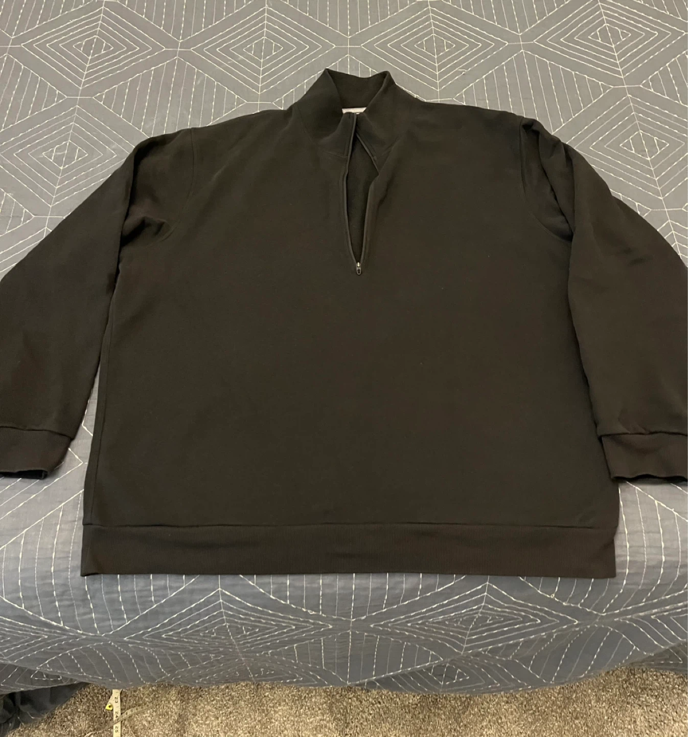 Lululemon Steady State Half Zip Sweatshirt Black XL - photo 4