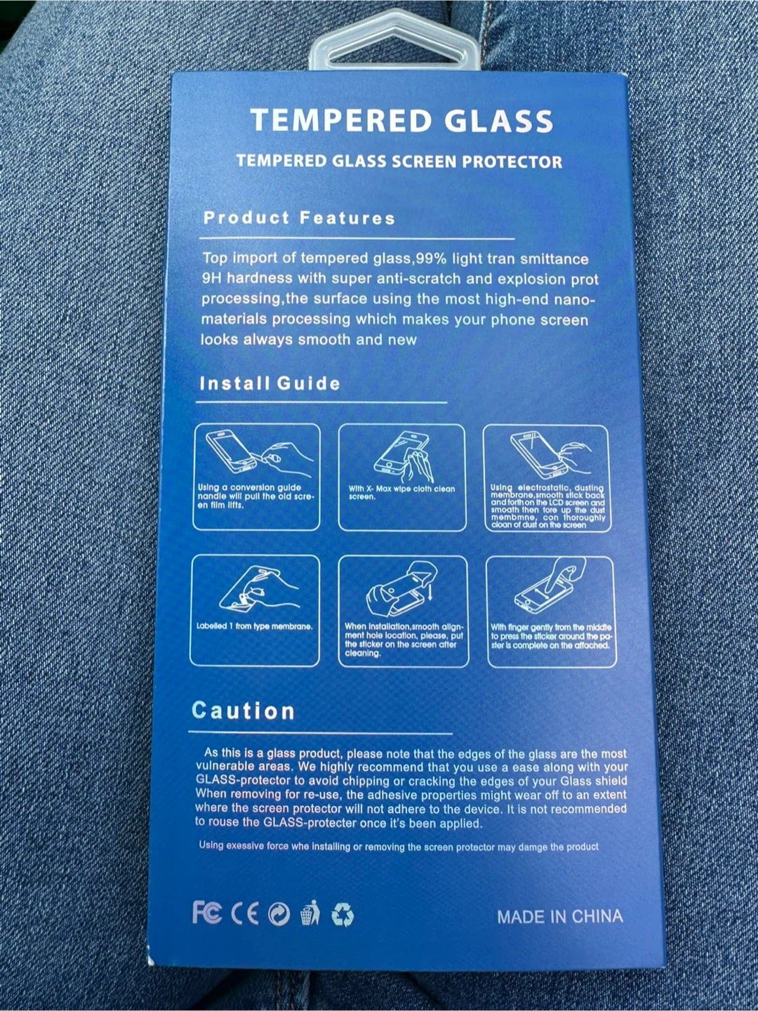 Anti Glare Matte Glass Screen Protector for Redmi Note 8T, 6.53" - photo 2