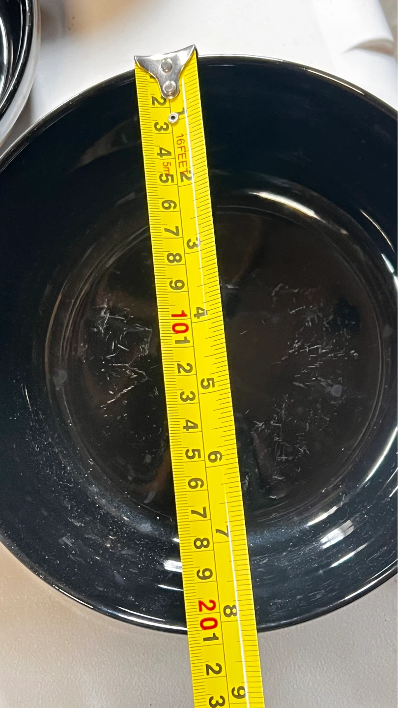 Set of 7 Black Bowls - photo 4
