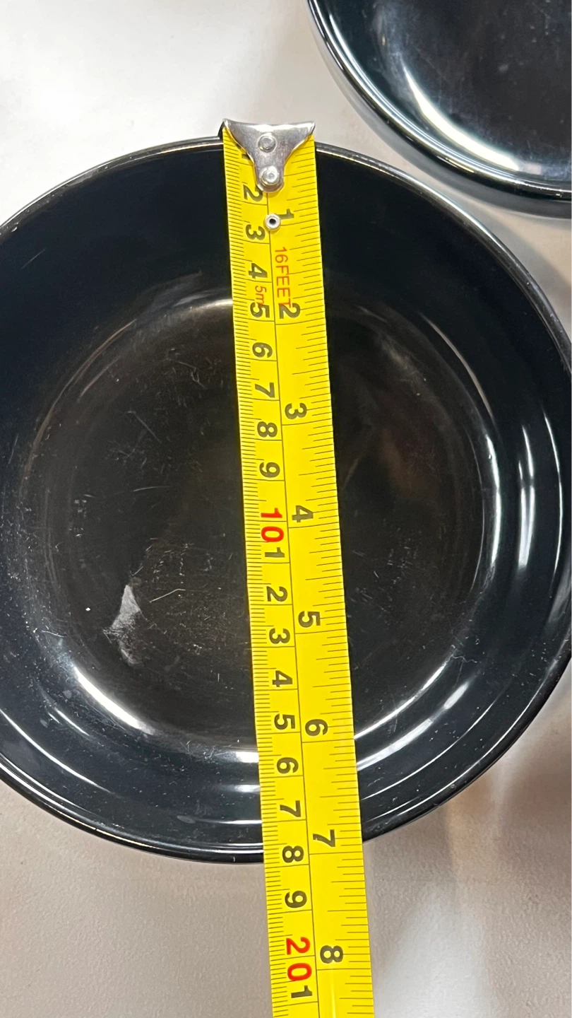 Set of 7 Black Bowls - photo 5