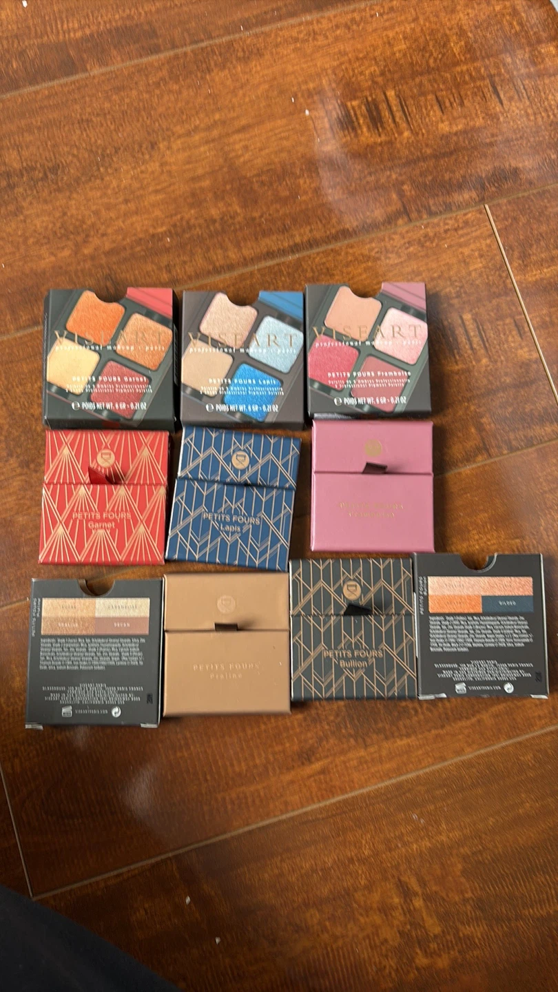 VISEART Petits Fours 4-Shade Eyeshadow Palettes (Set of 5)