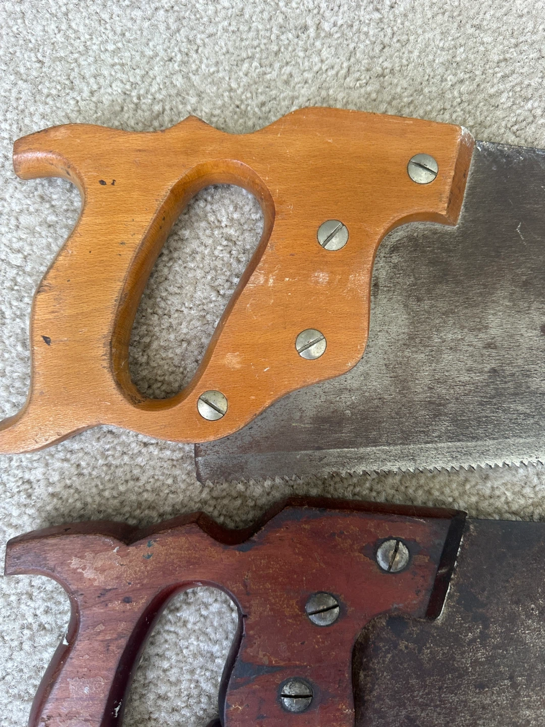 Lot of 3 Vintage Hand Saws - photo 4