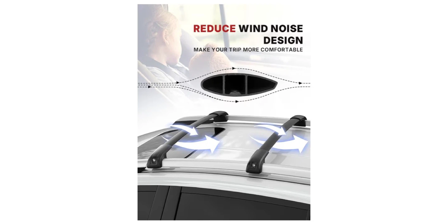 Roof Rack Bars for 2019-2025 Toyota RAV4 Adventure/TRD Off-Road - photo 5