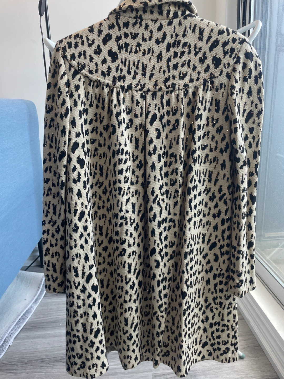 St. John Evening Leopard Print Blazer Size 2 - photo 3