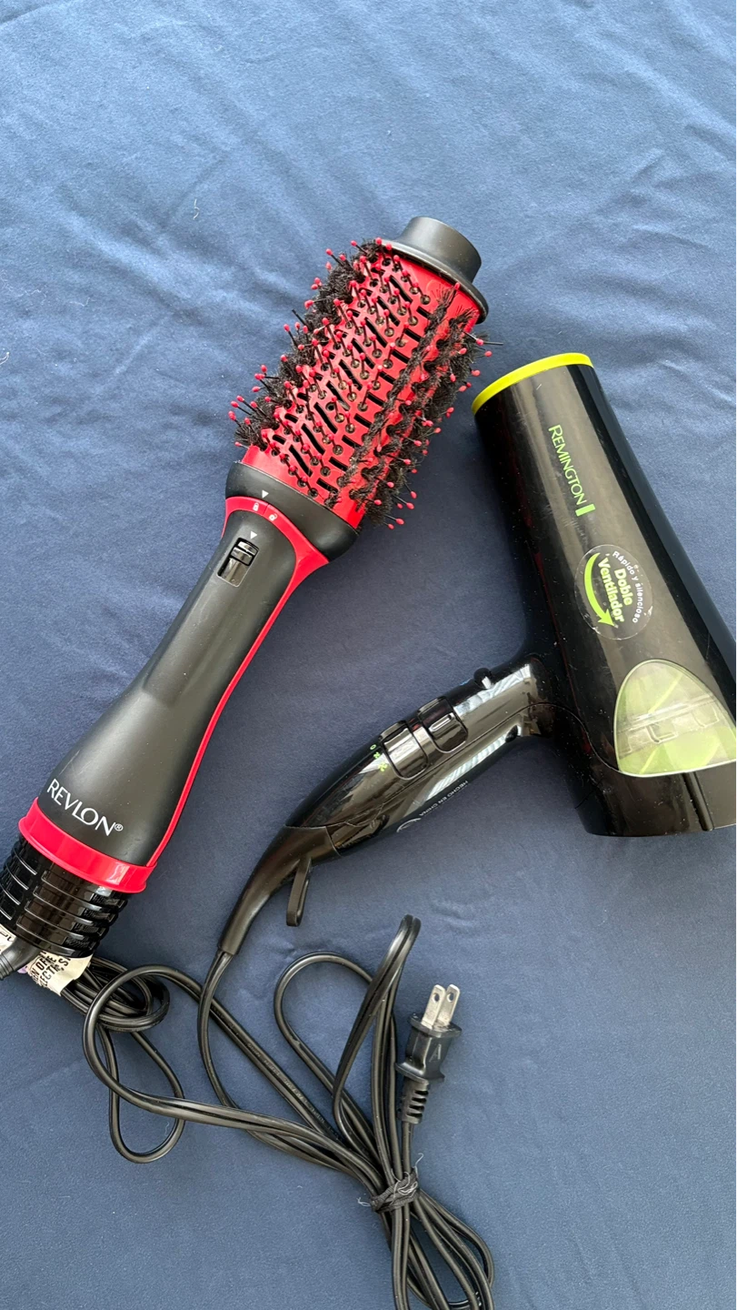 Revlon One-Step Hair Dryer and Volumizer, Black/Red