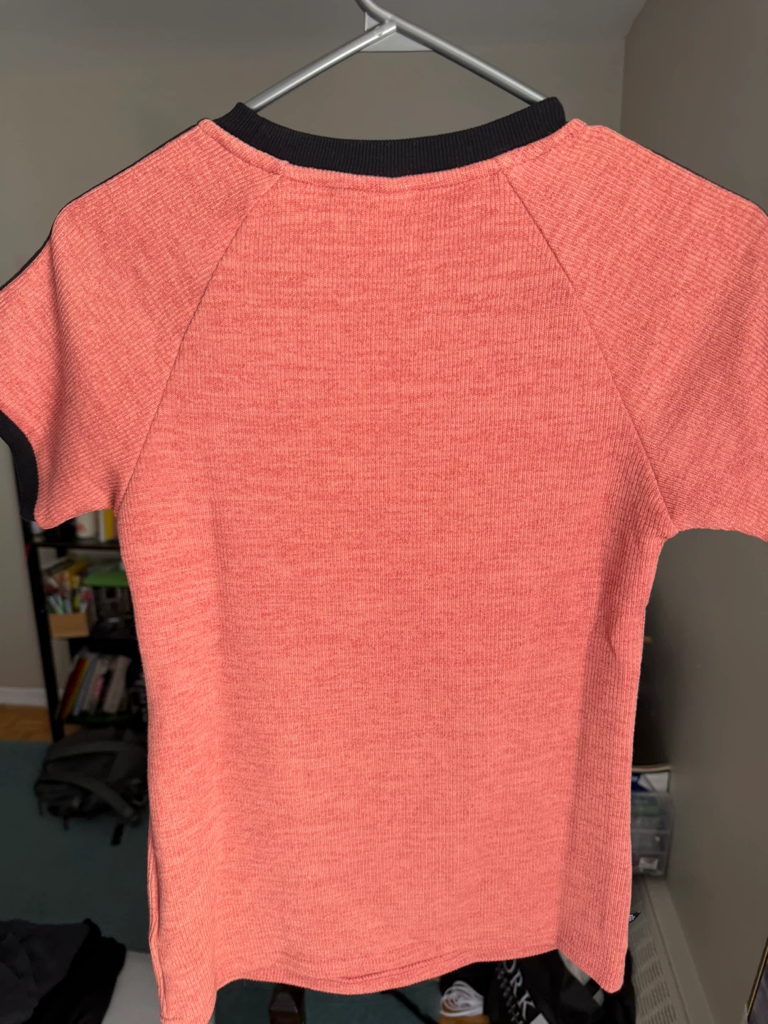 Adidas 3-Stripes T-Shirt - Coral, Small size - photo 3