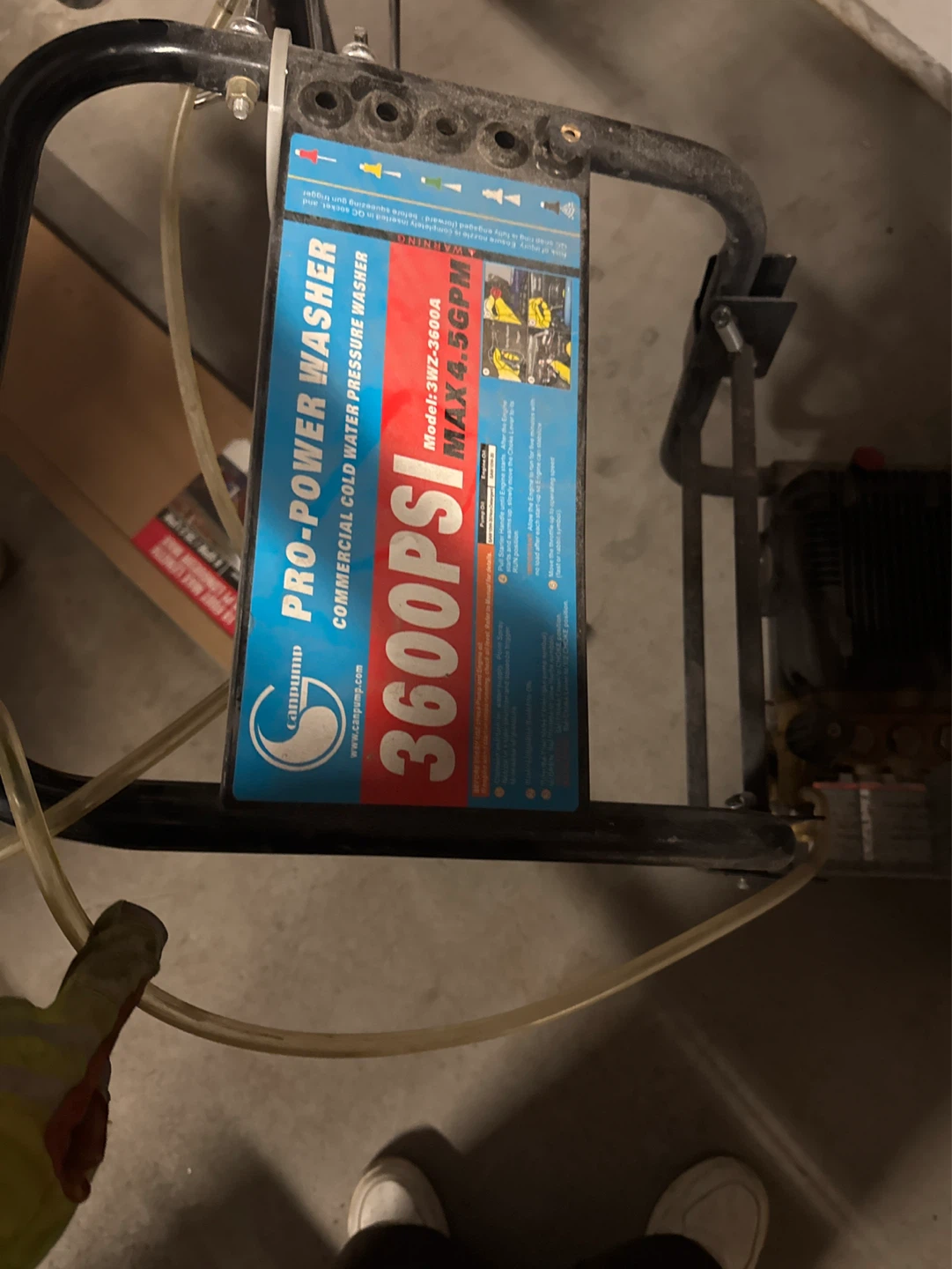 Command Pro-Power Washer 3600 PSI