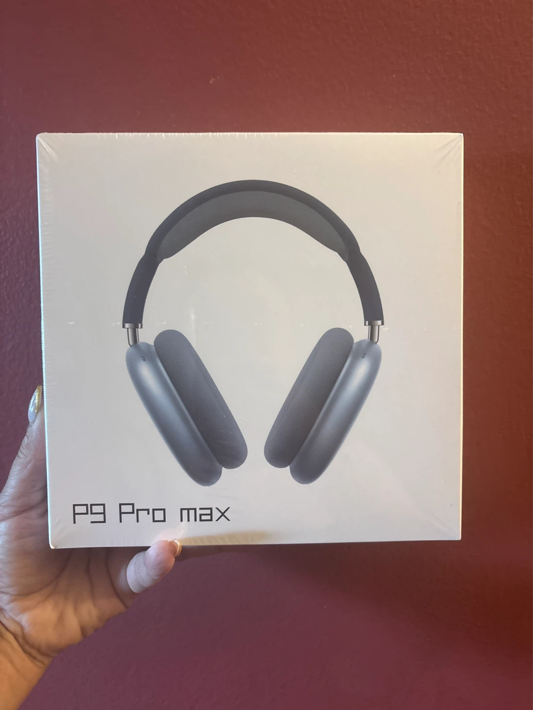 New P9 Pro max Wireless Headphones BLUE