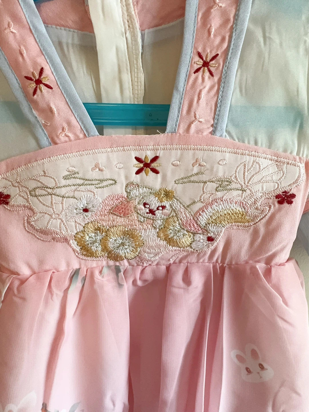 Chinese Traditional Embroidered Dress Set 4 - Toddler size 6-7T - photo 3
