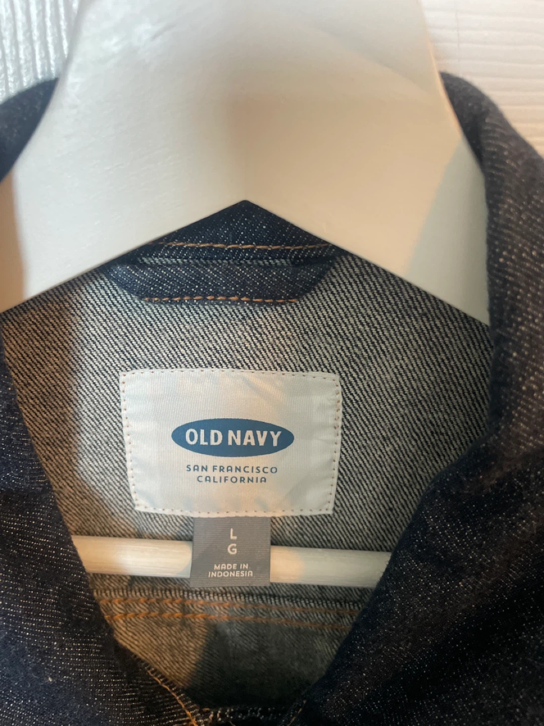 Old Navy Men's Denim Jacket Size L - photo 3