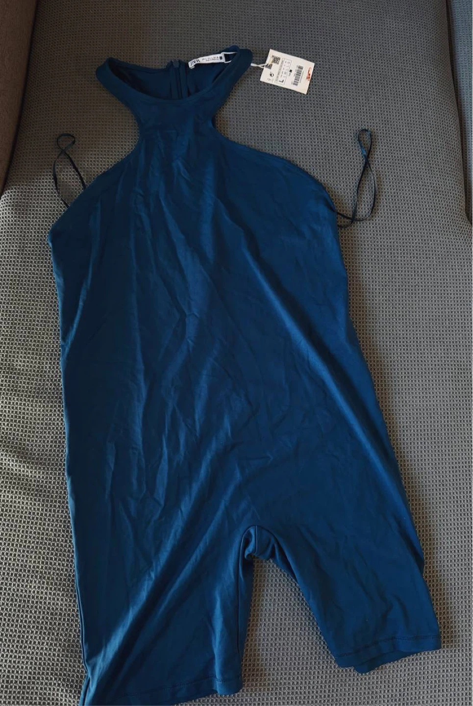 ZARA Blue Sport Jumpsuit – Size L - photo 2