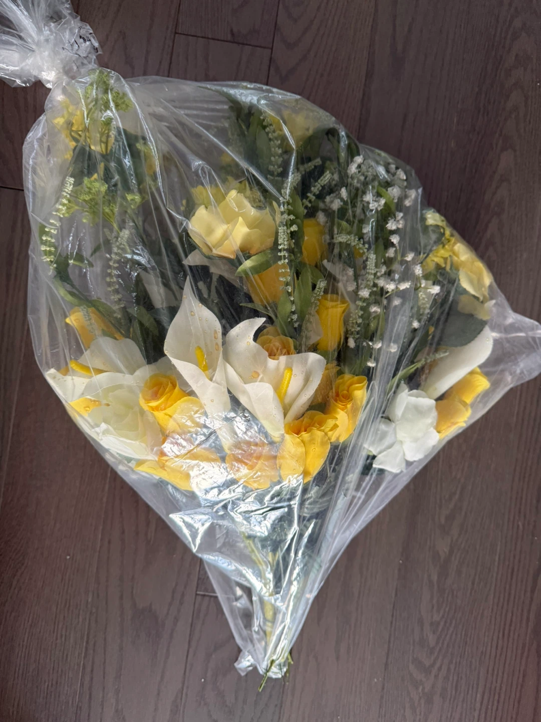 Yellow and White Flower Bouquet
