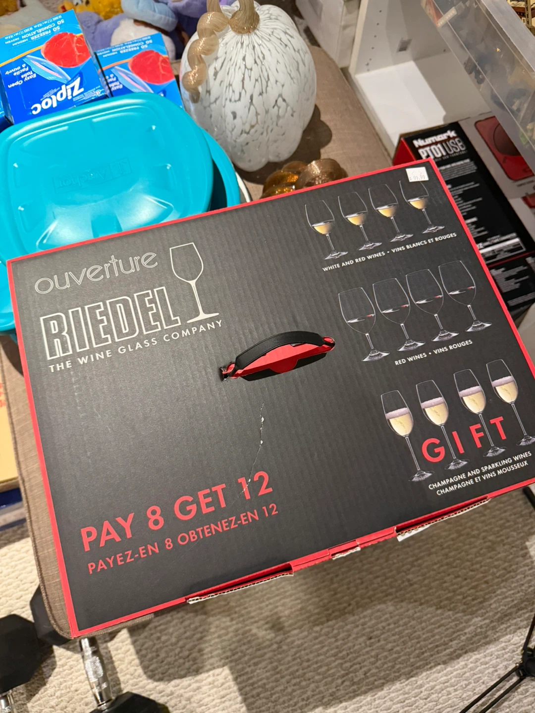 Riedel Ouverture "Pay 8 Get 12" Wine Glasses