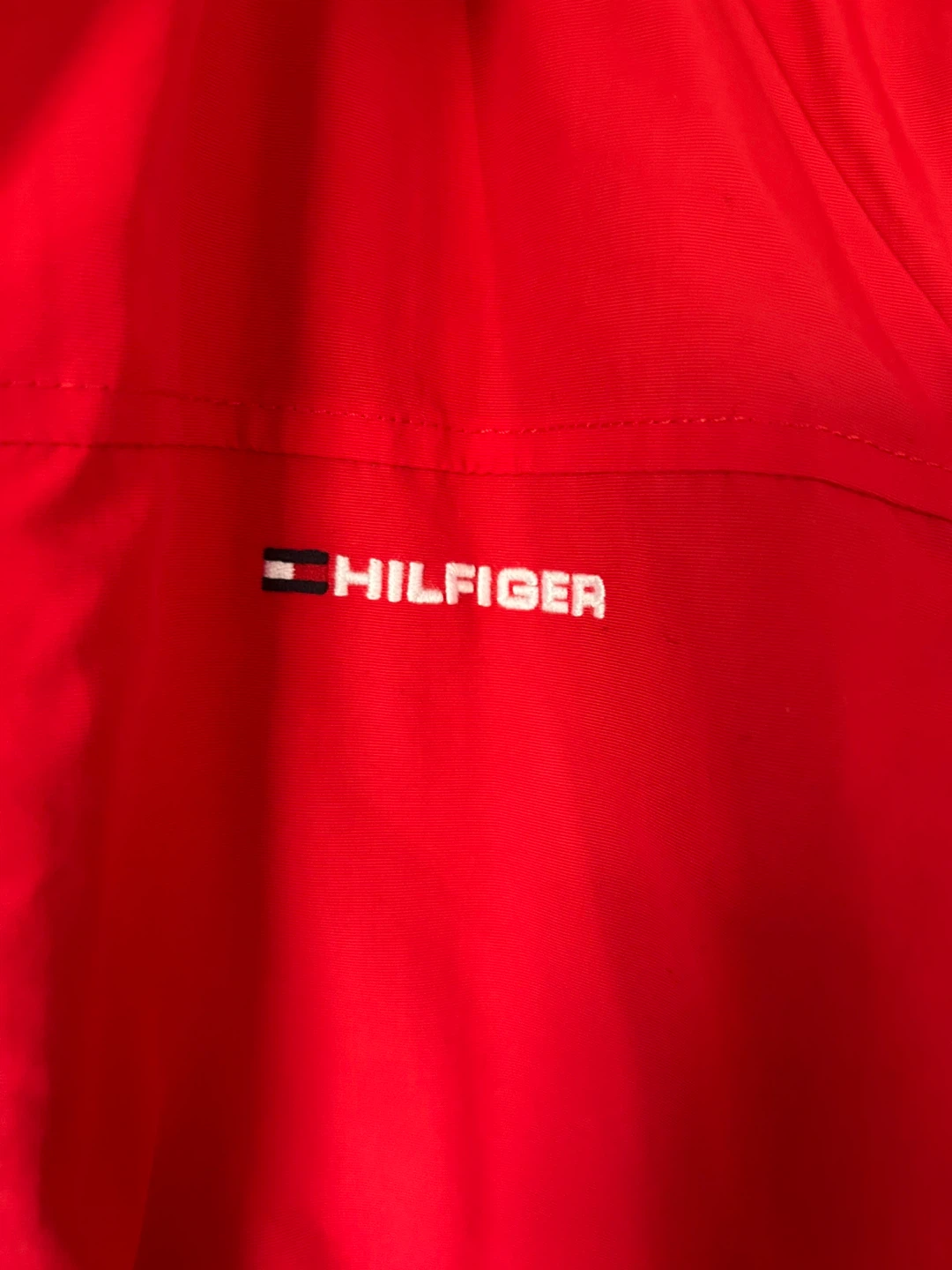 Tommy Hilfiger Men's Red Bomber Jacket Size Medium - photo 3
