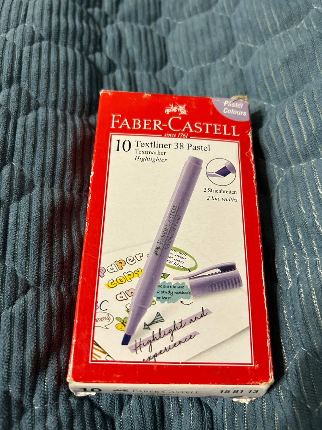 New-Faber-Castell Textliner 38 Pastel Highlighters (10 Pack) - photo 5
