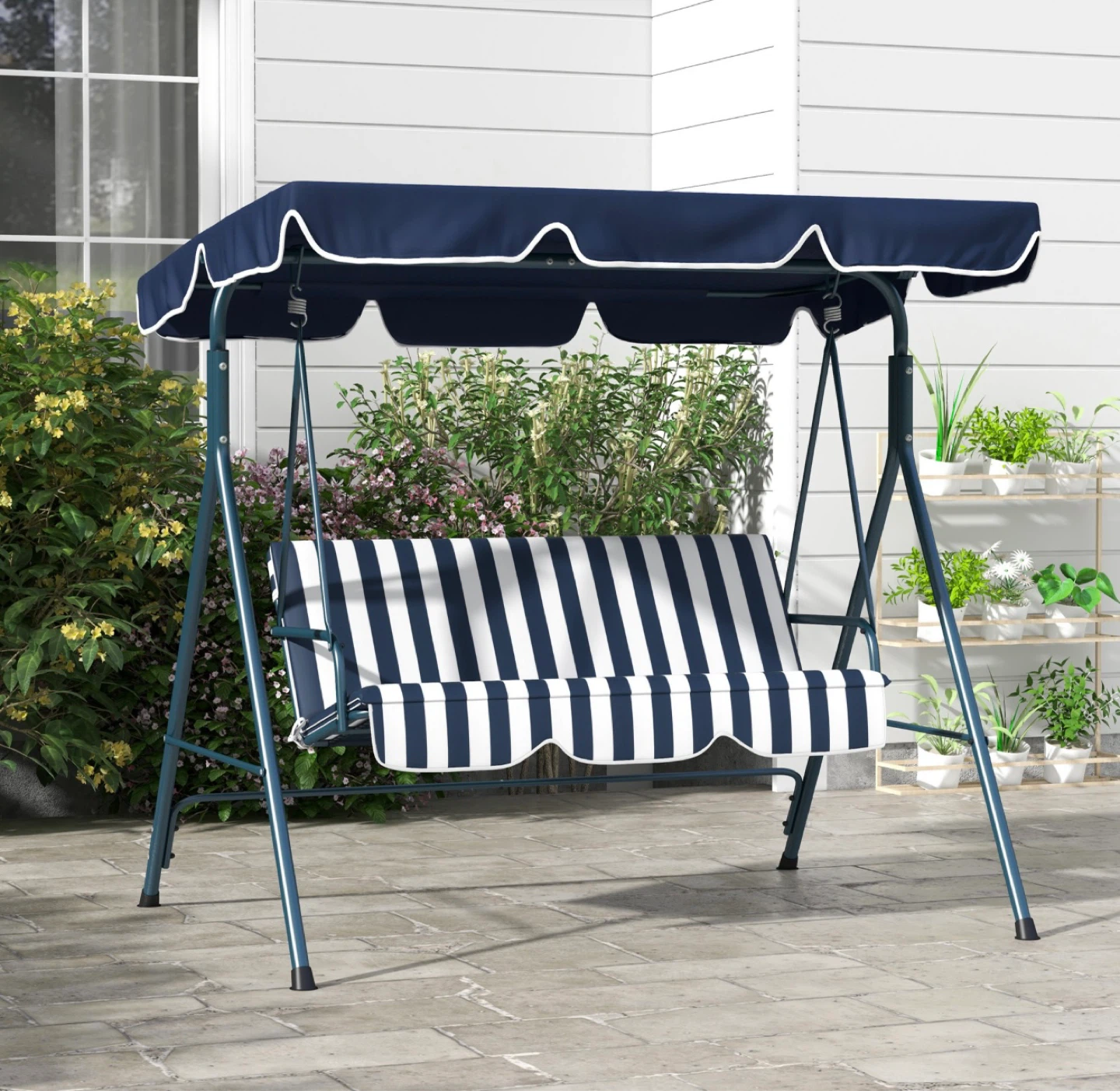 Patio Swing with Canopy