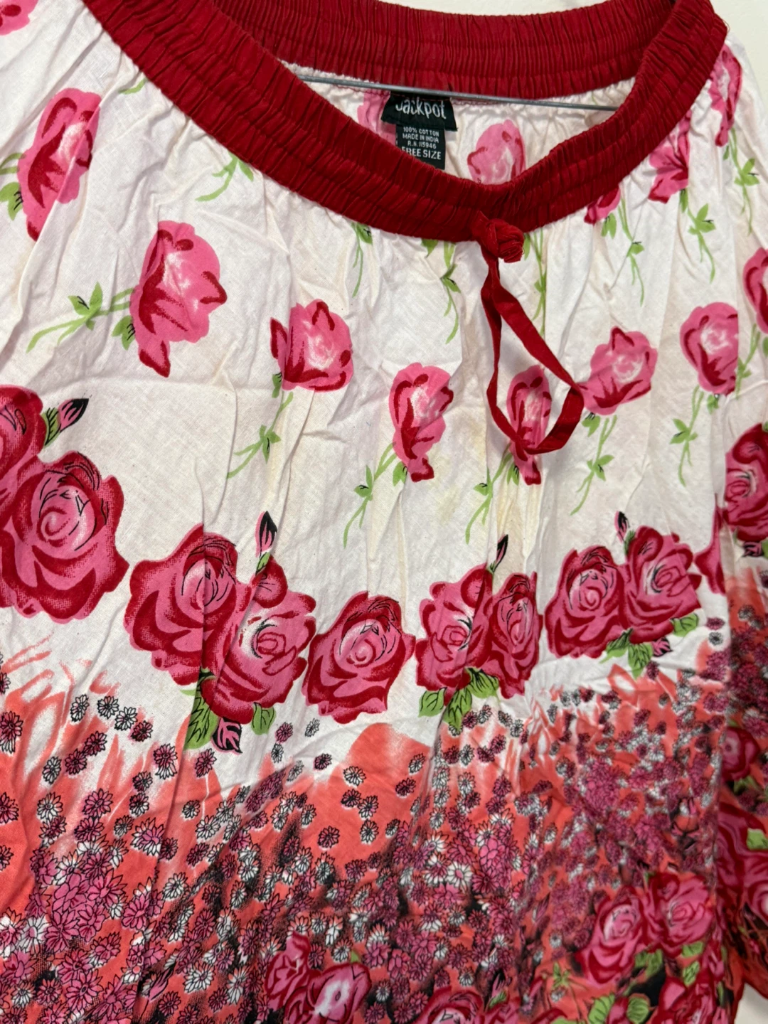 Jackpot "Free Size" Skirt with Rose Print - photo 4