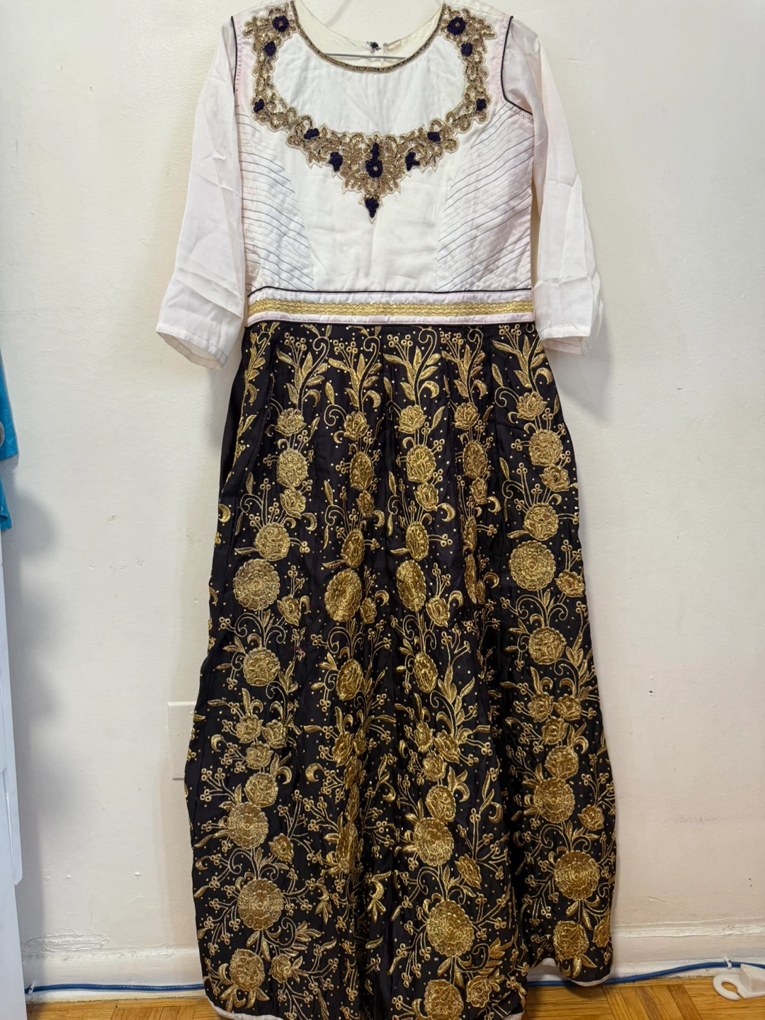 Embroidered Maxi Dress