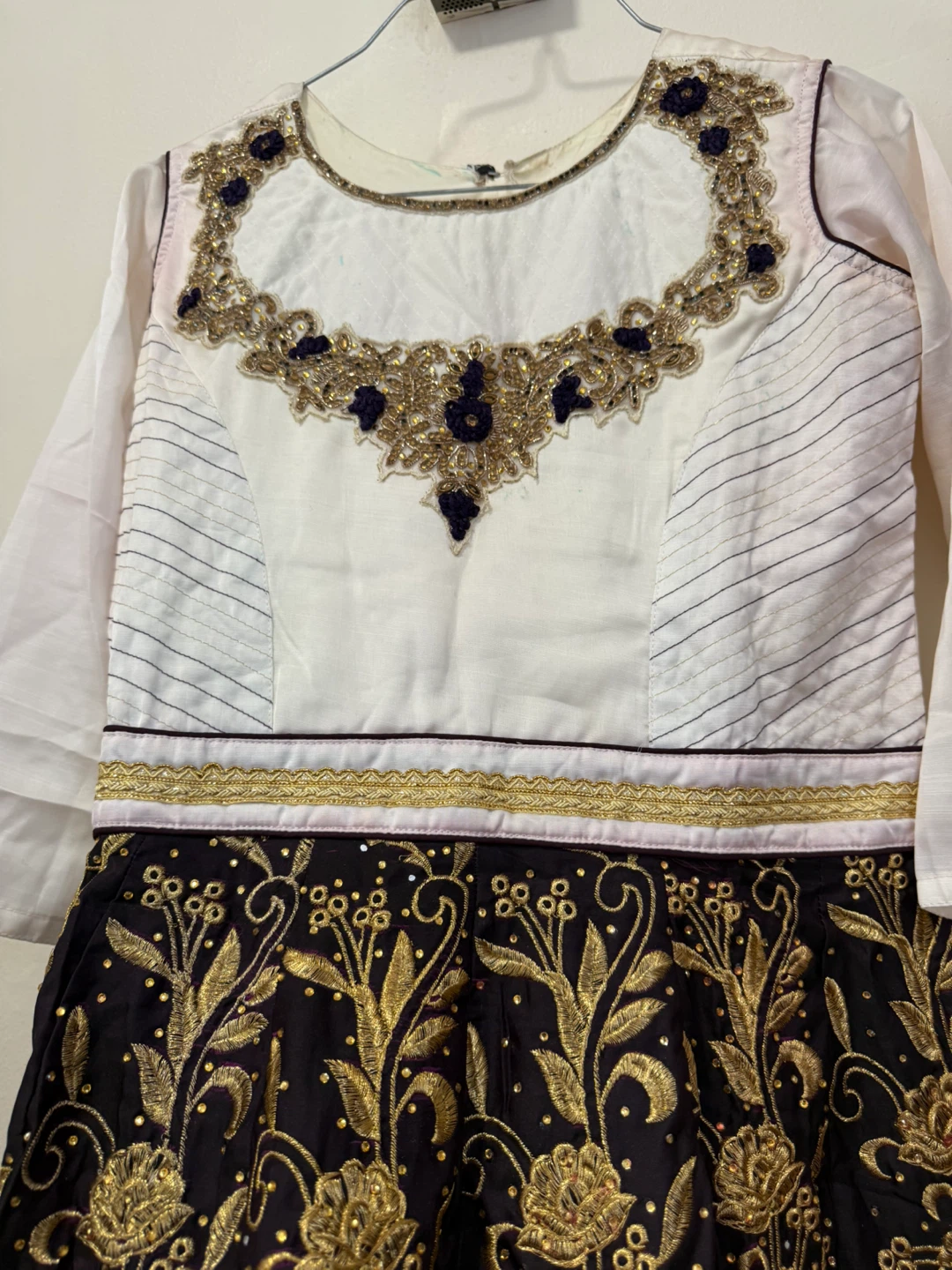 Embroidered Maxi Dress - photo 4