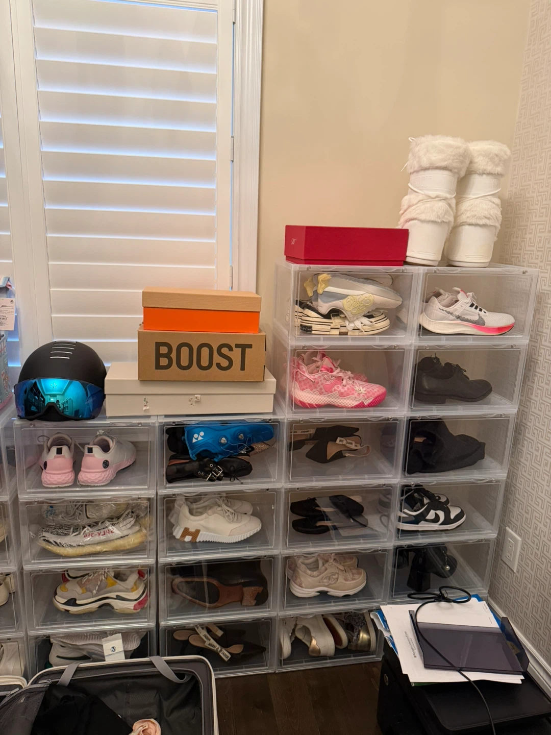 Shoes boxes organizer