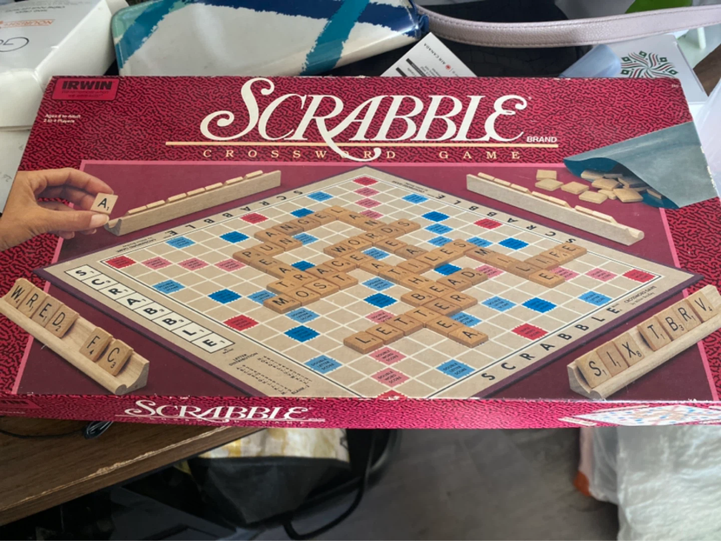 Scrabble Crossword Game Board