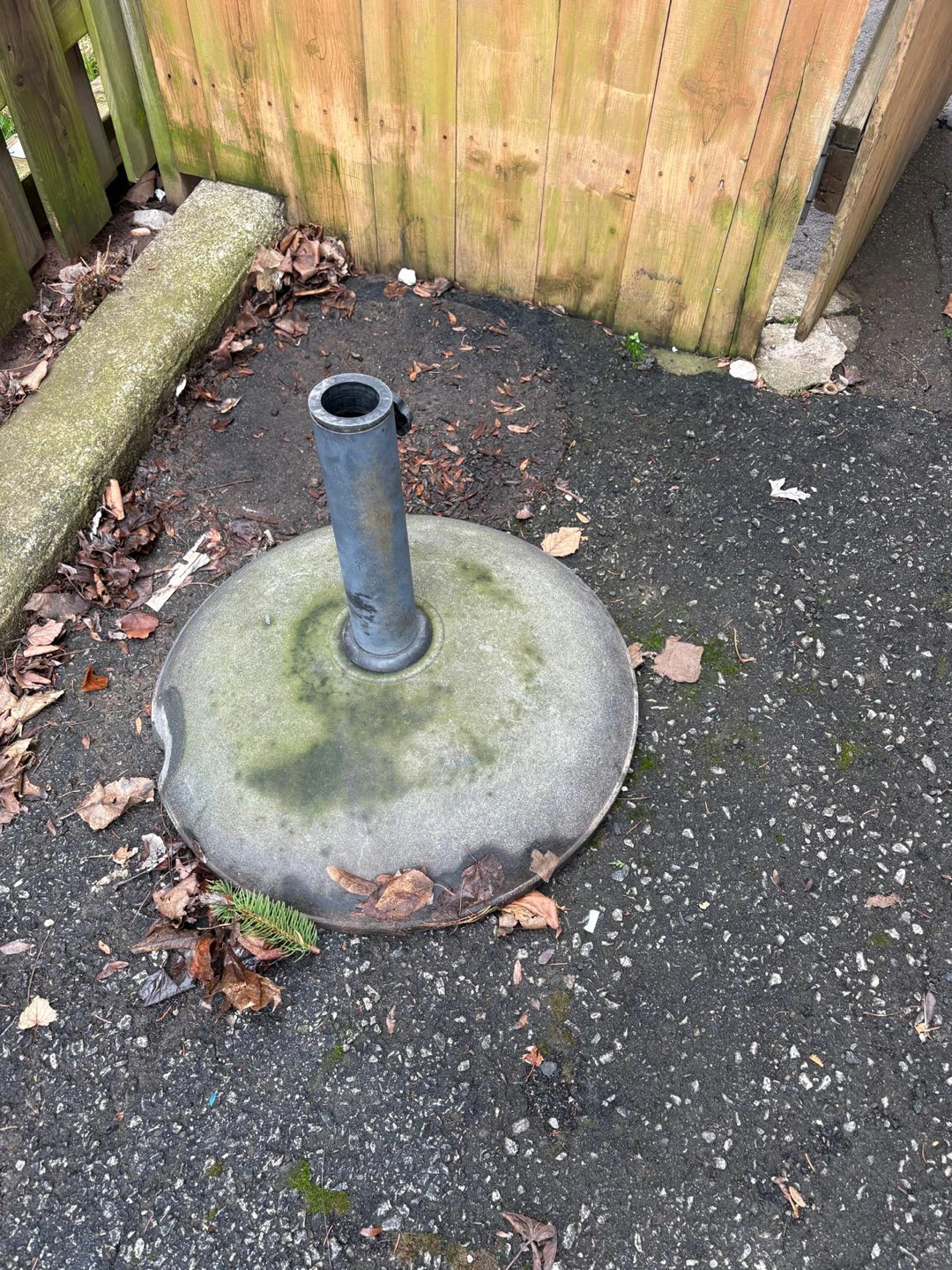 Concrete Umbrella Base
