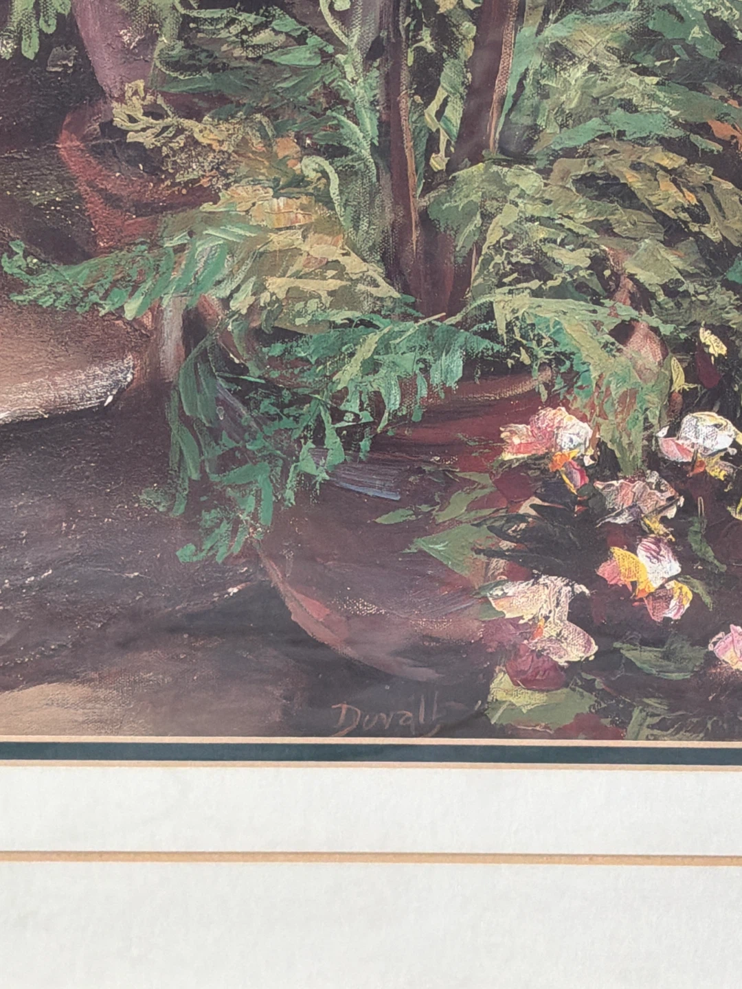 Framed "Mediterranean Staircase" Print by Duval