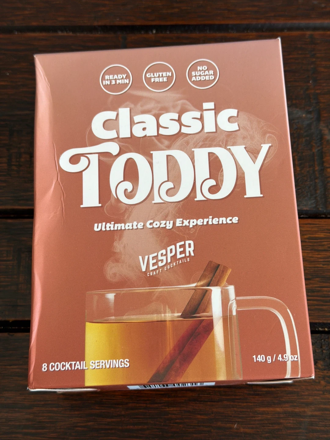 Vesper Classic Toddy Cocktail Mix - 8 Servings