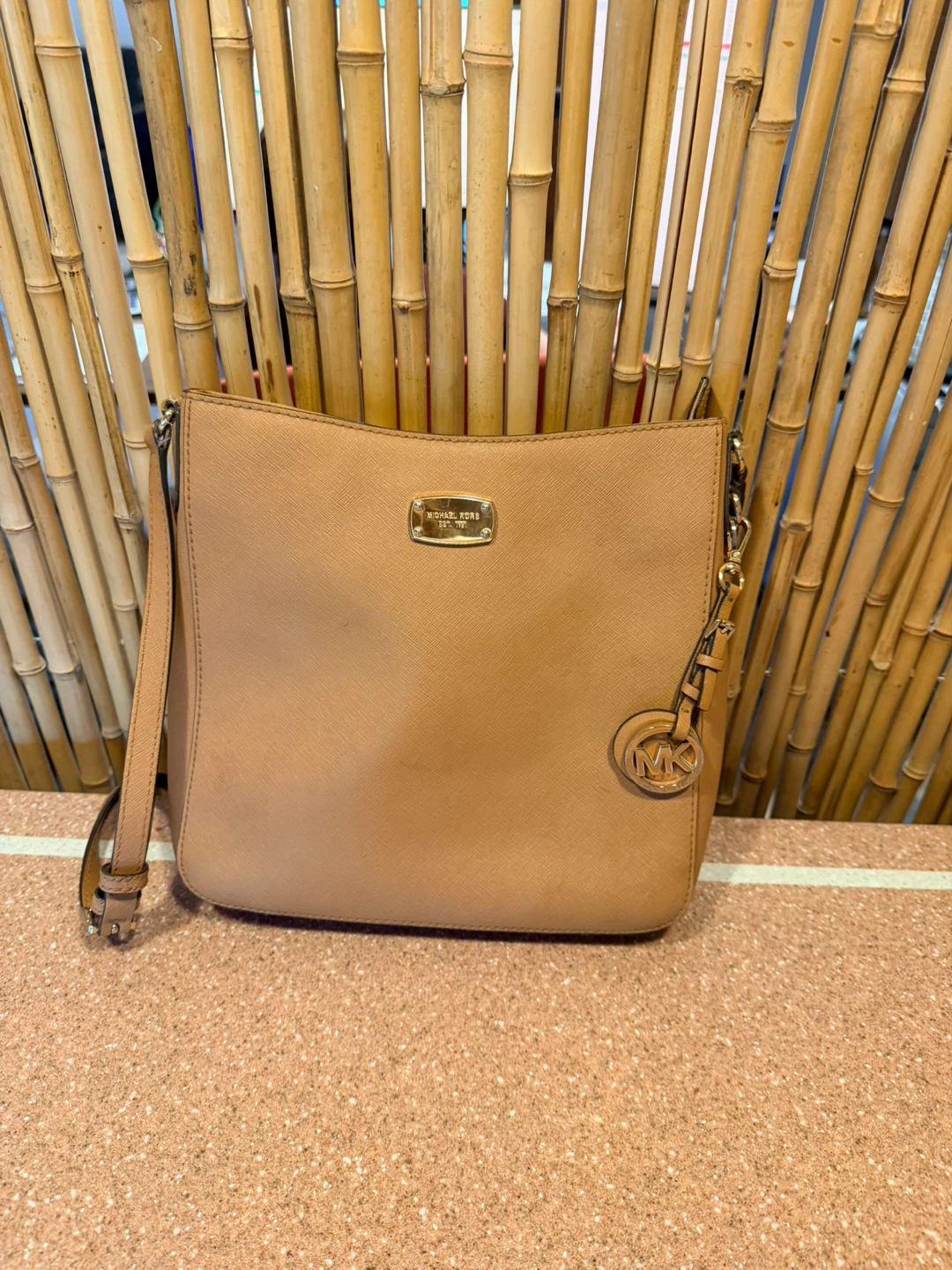 Michael Kors Tan Leather Crossbody Bag - photo 2