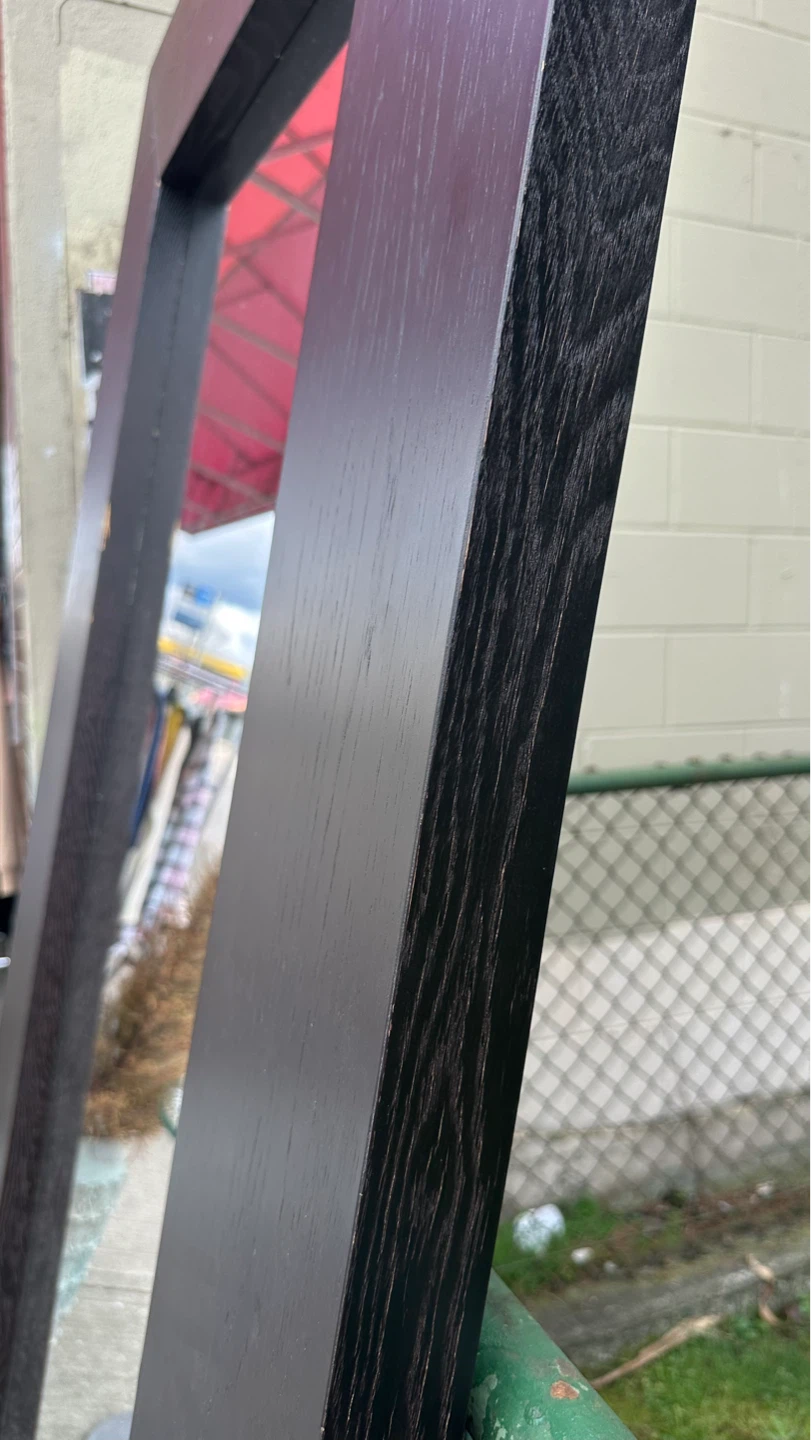 Large Black Framed Mirror - photo 3