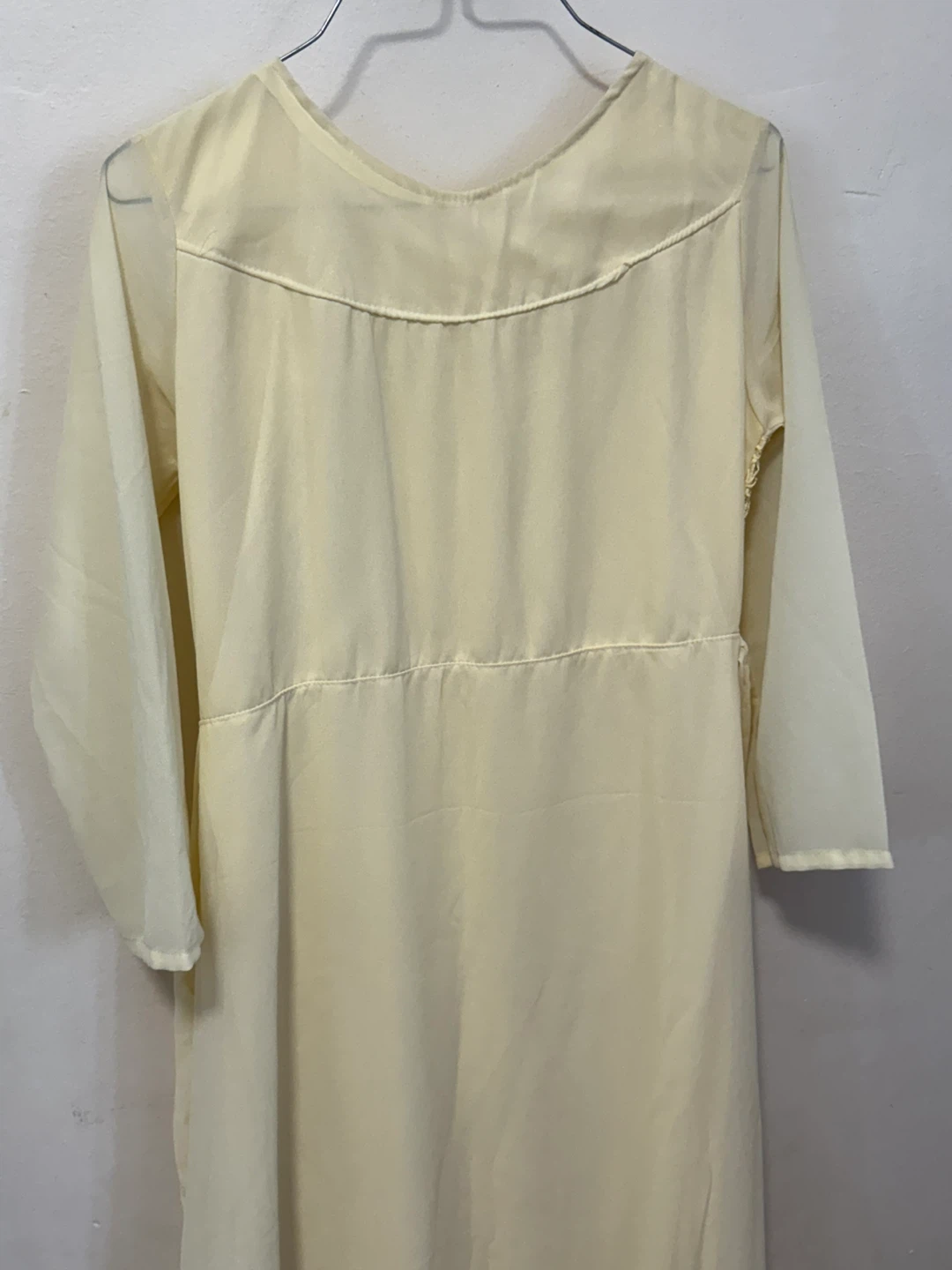 Women's Cream Lace and Sequin Maxi Dress - photo 5