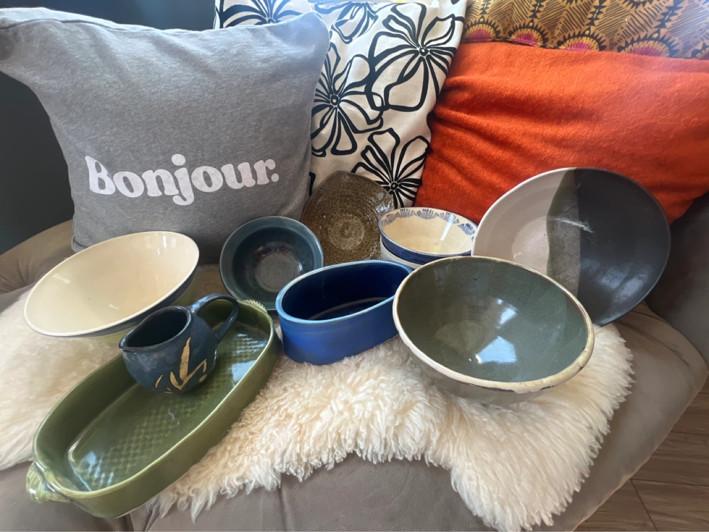 Handmade ceramic/pottery bundle