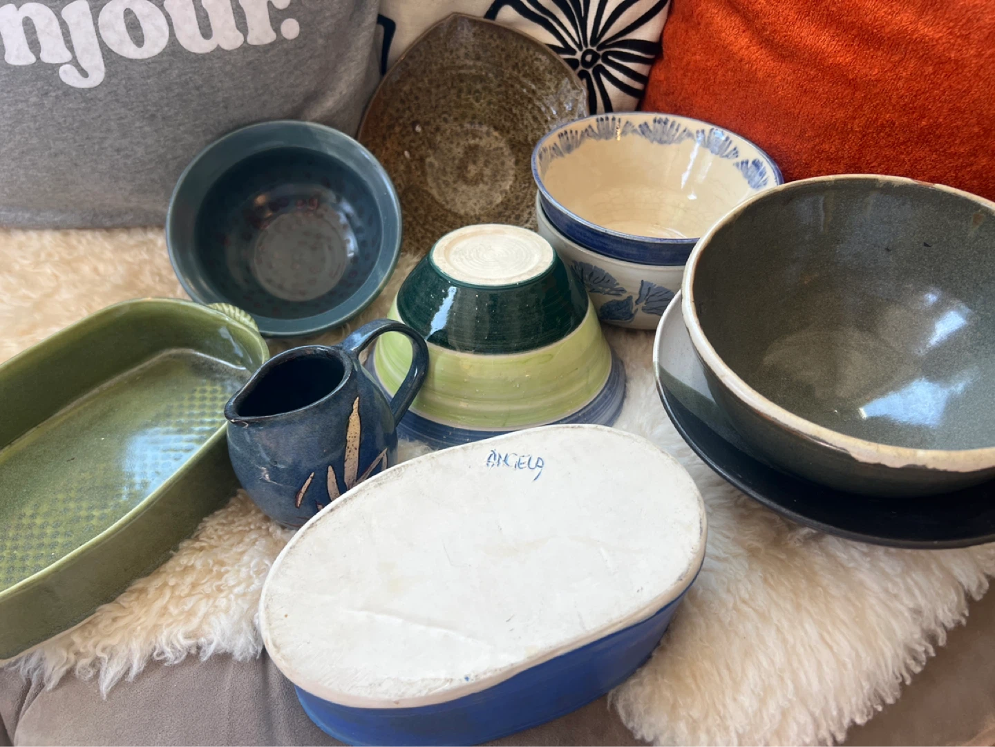 Handmade ceramic/pottery bundle - photo 2